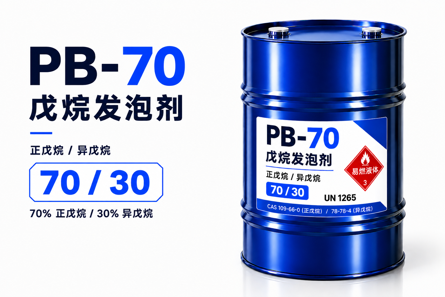 戊烷发泡剂(正戊烷/异戊烷 70:30%)